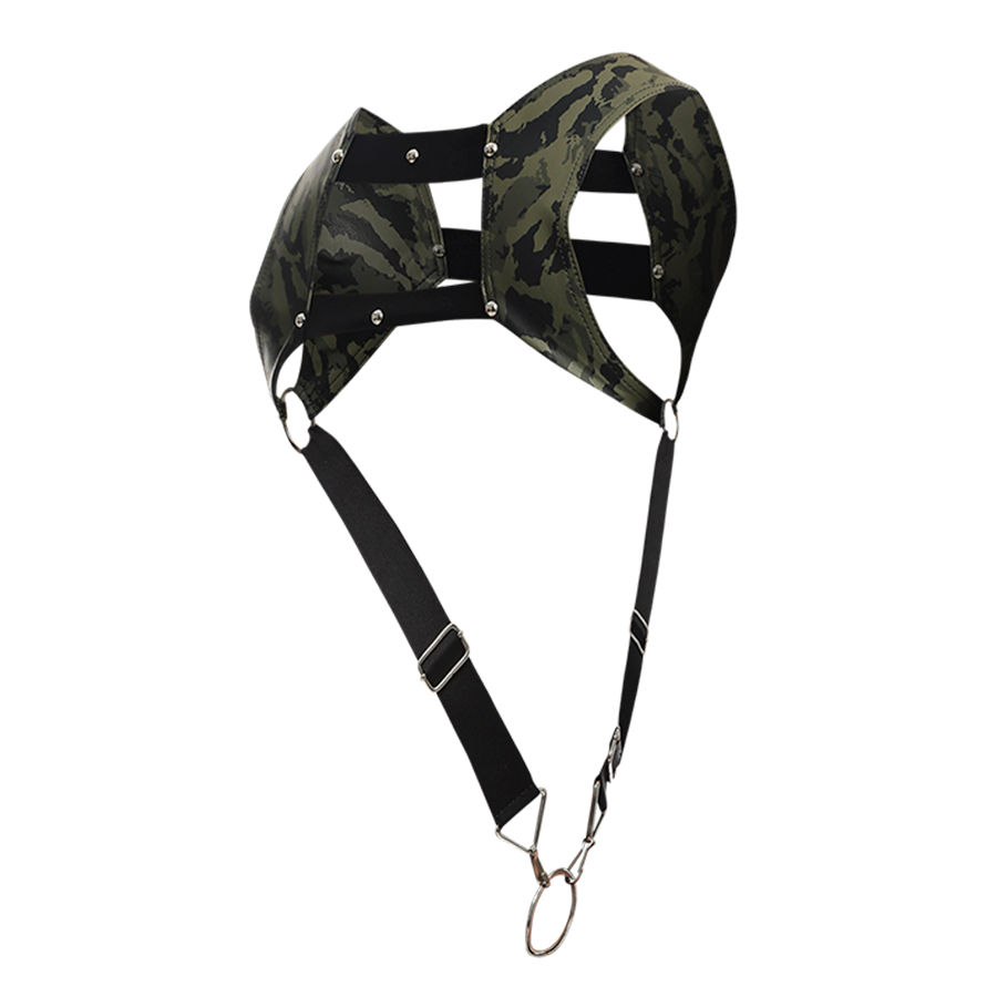 Dngeon Croptop Cockring Harness By Mob