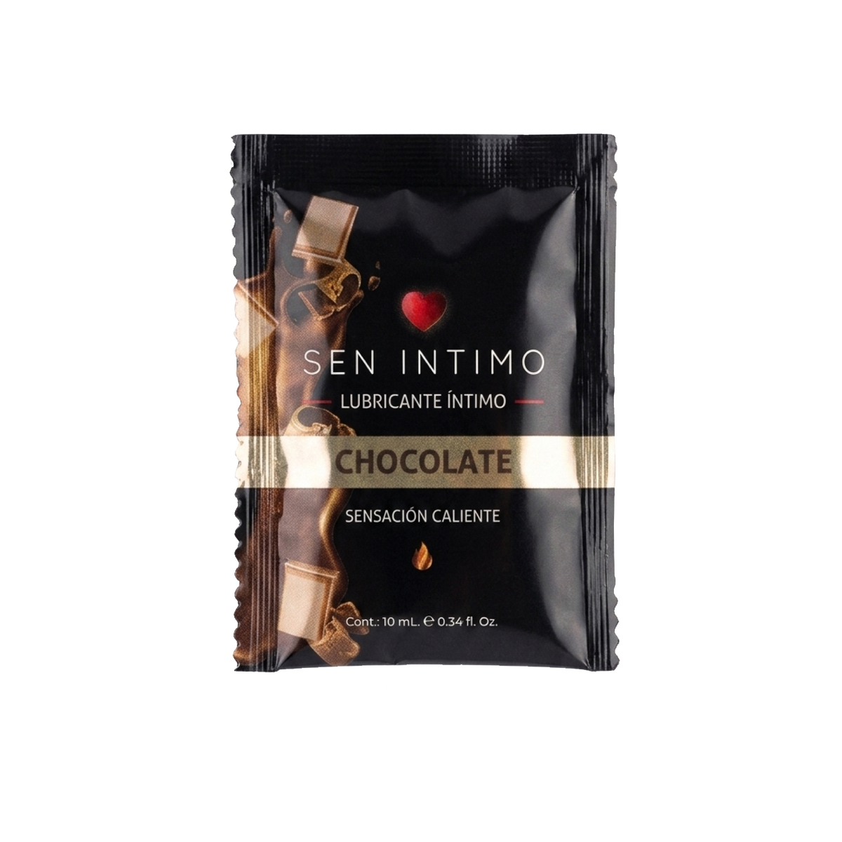 Lubricante Íntimo Chocolate Sensación Caliente x 10 ml by Sen íntimo
