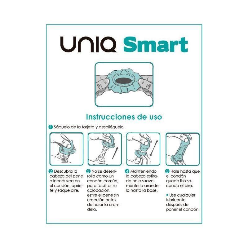 Condón Uniq Masculino x 3 Unidades
