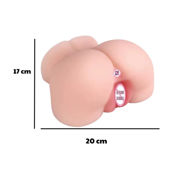 Masturbador Masculino Realista, Vagina y Ano, Incluye interacción de Sonido y vibración