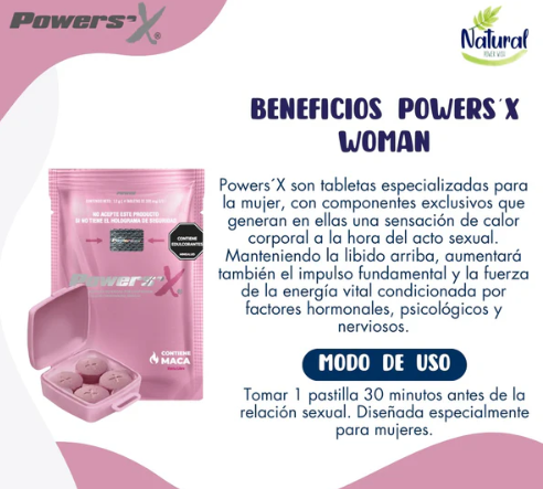 Powers´X woman potenciador