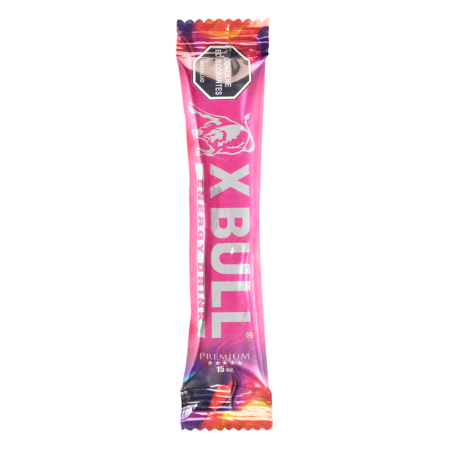 Energizante X-Bull Pink Caja X 20 Sachet de 15 mL