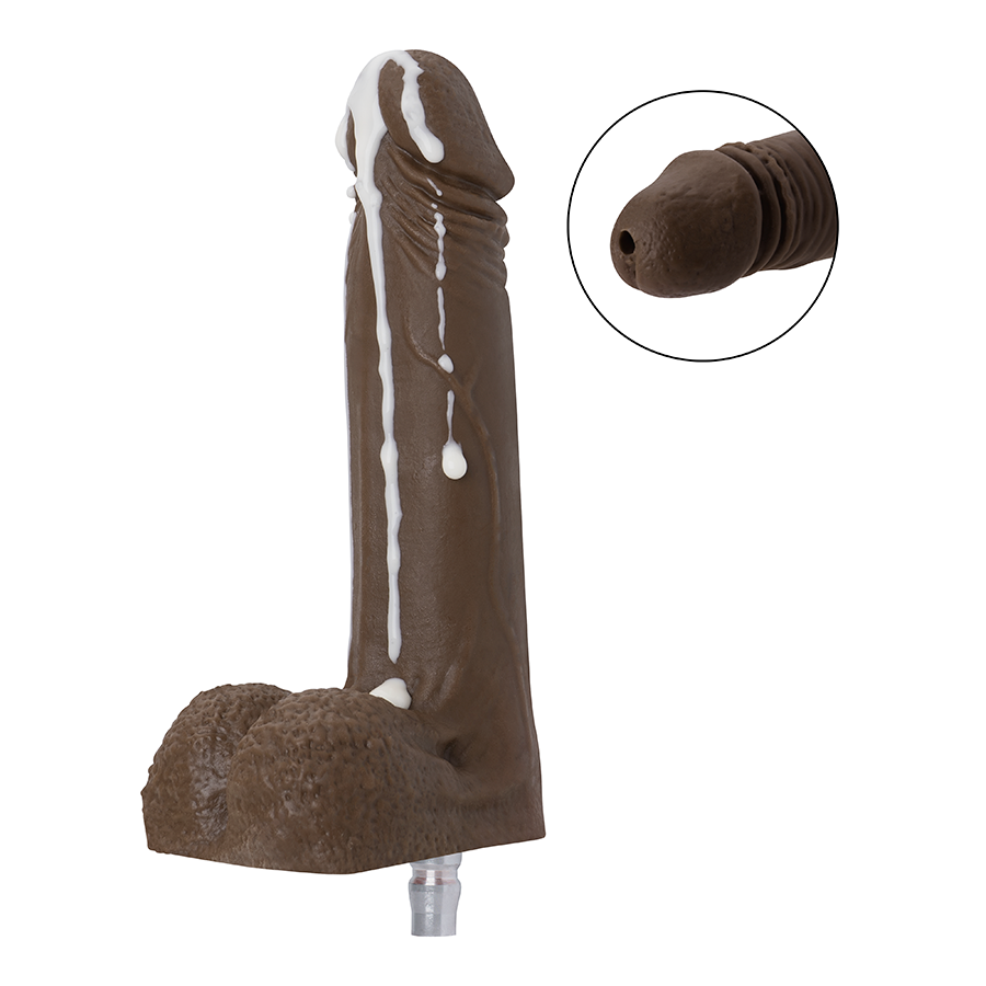 Dildo Uriel Chocolate compatible con ROBBOCOCK Machine