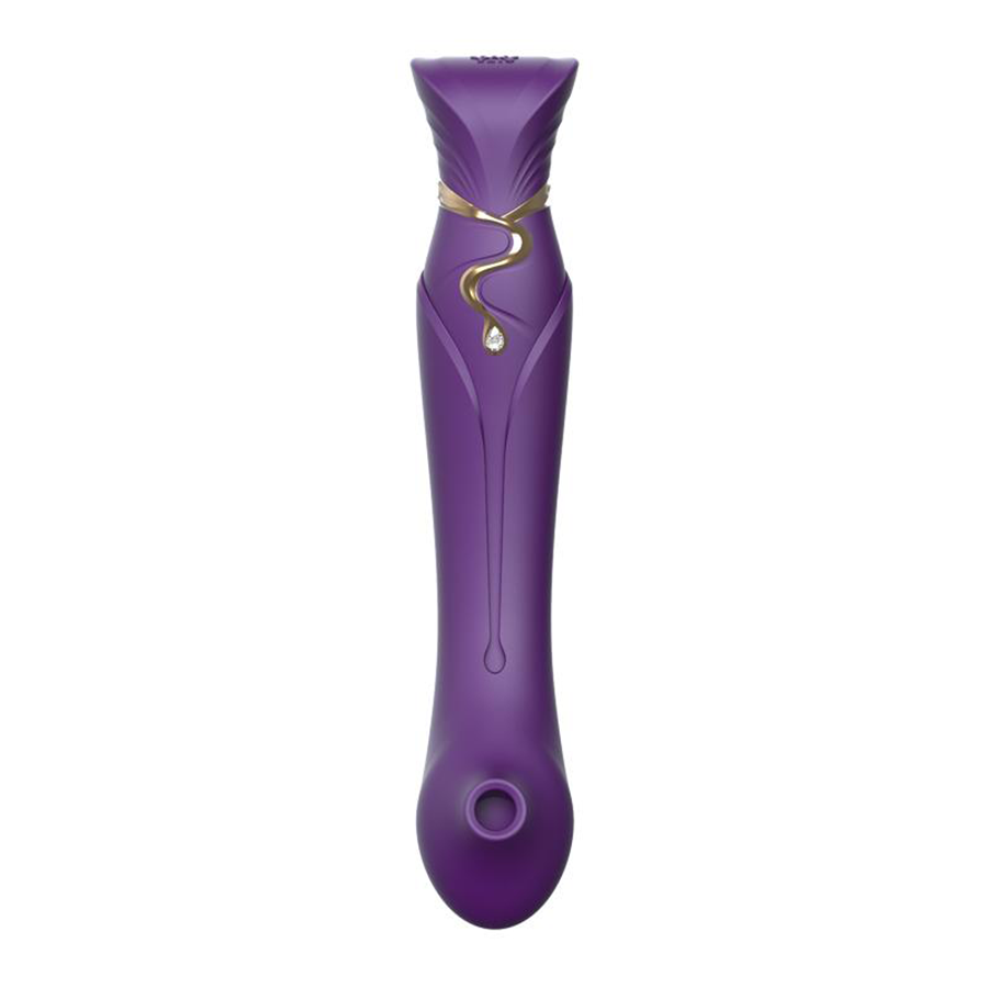 Set Vibrador de Lujo Queen Twilight Purple Controlado por APP Bluetooth by ZALO