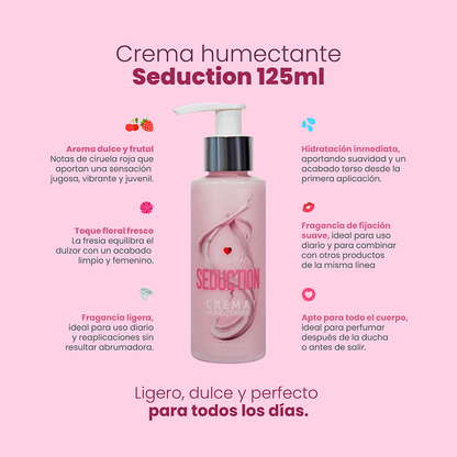 Crema Humectante con Phermonas Seduction X 125 mL Sen Intimo