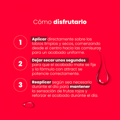 Brillo Labial X 10 Ml Frutos Rojos Sen Intimo