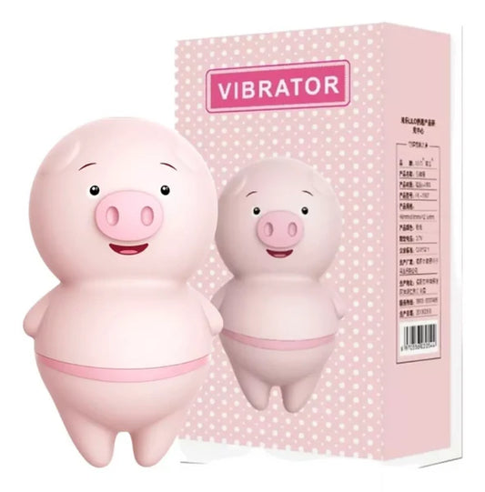 Vibrador Cerdito De Lengua Estimulador De Clítoris Pezones Recargable