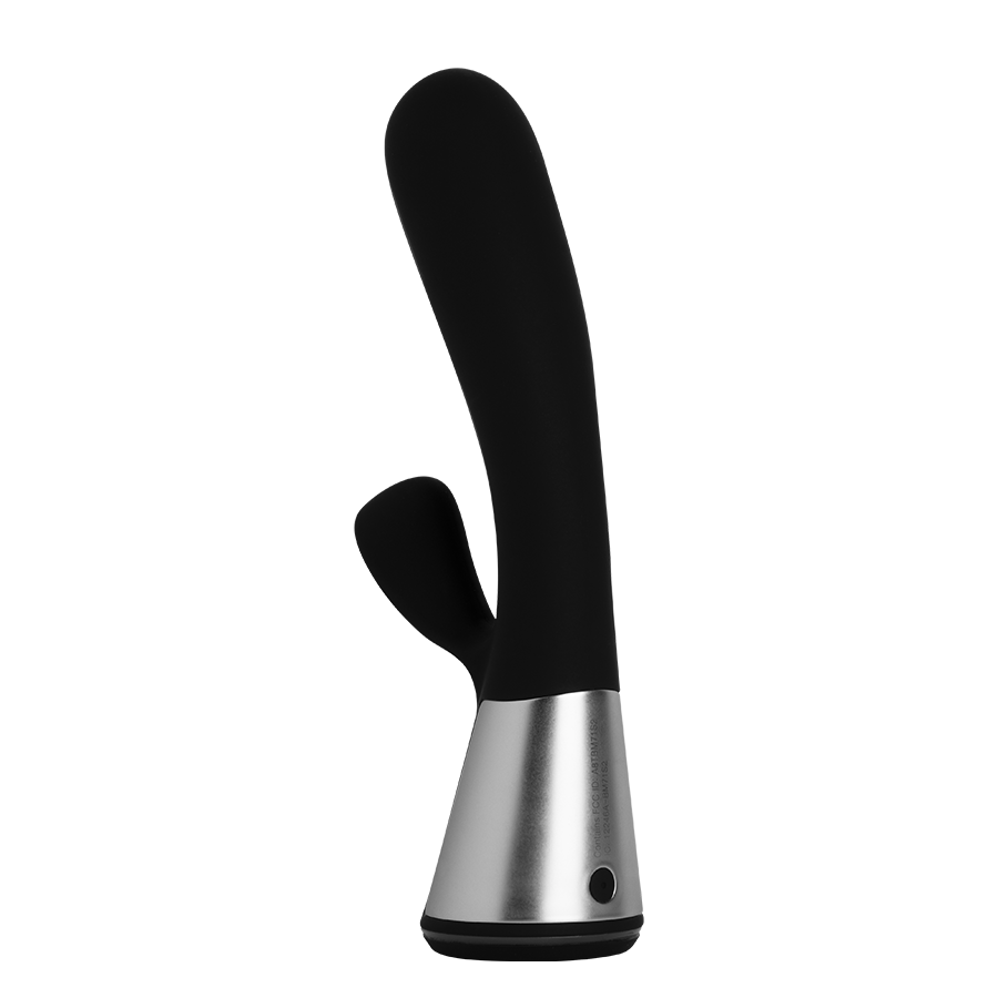 Vibrador Doble Estimulación Fuse Black Controlado por APP Global by Kiiro