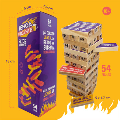 Juego Jenga Picante