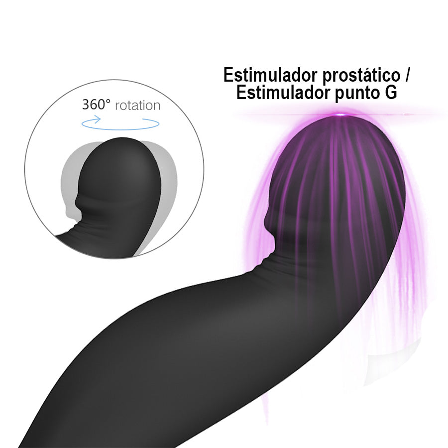 Vibrador Prostático Jigle Control Remoto