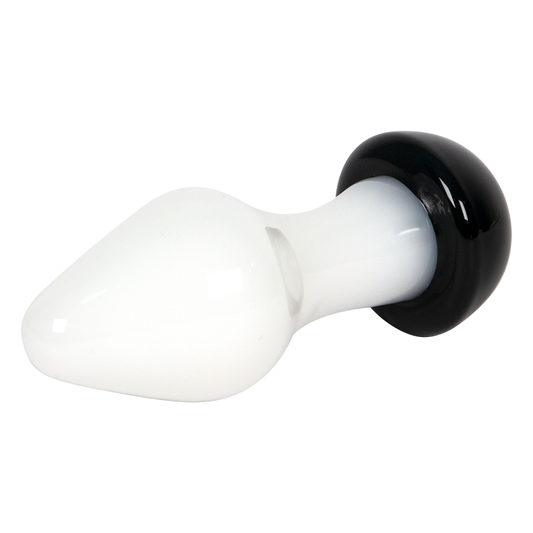 Plug Anal Ivory Vidrio