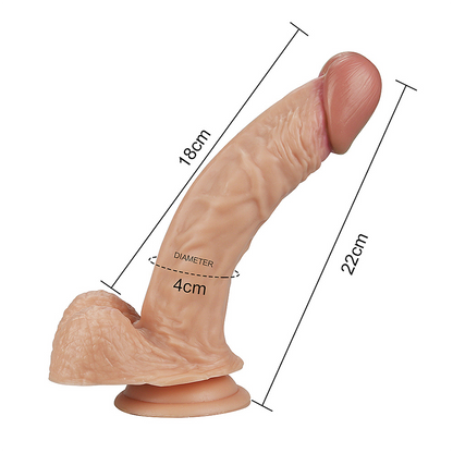 Dildo Realista Extreme 8.5''