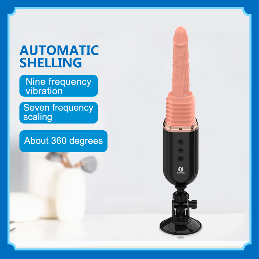 Vibrador Control Remoto Gatling