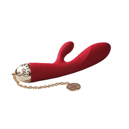 Vibrador de Lujo Rosalie Bright Red Controlado por APP Bluetooth by ZALO