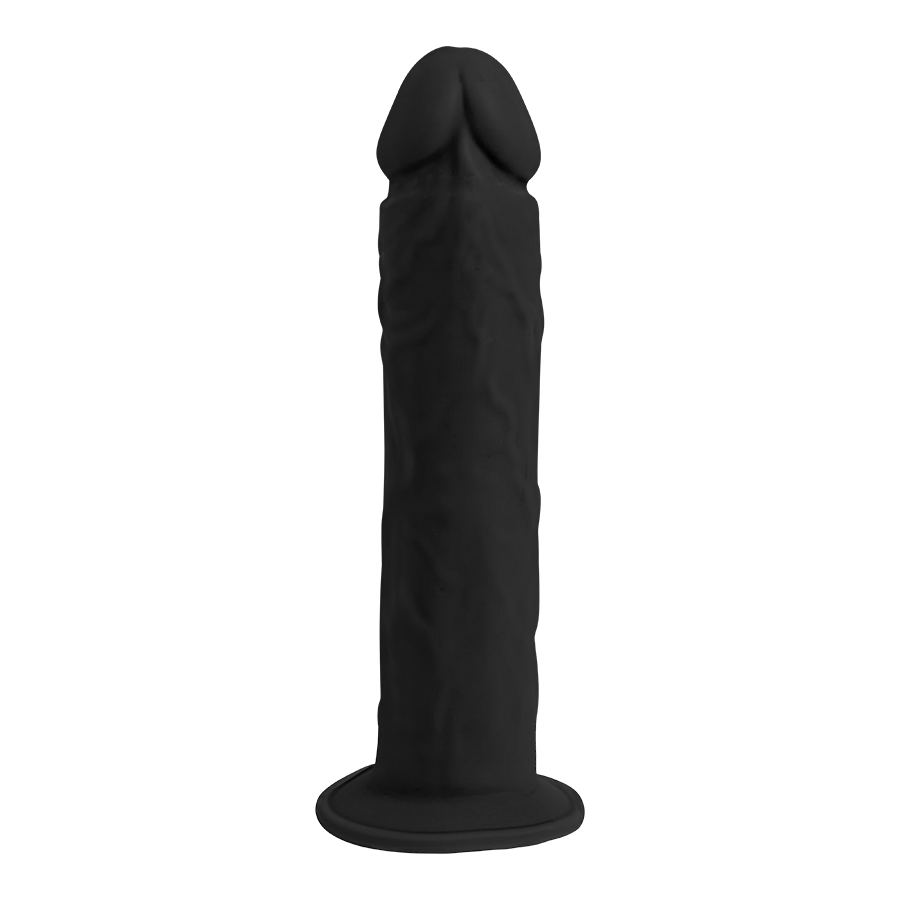 Premiun Silicone Dildo Hyperrealistic Talla L Black