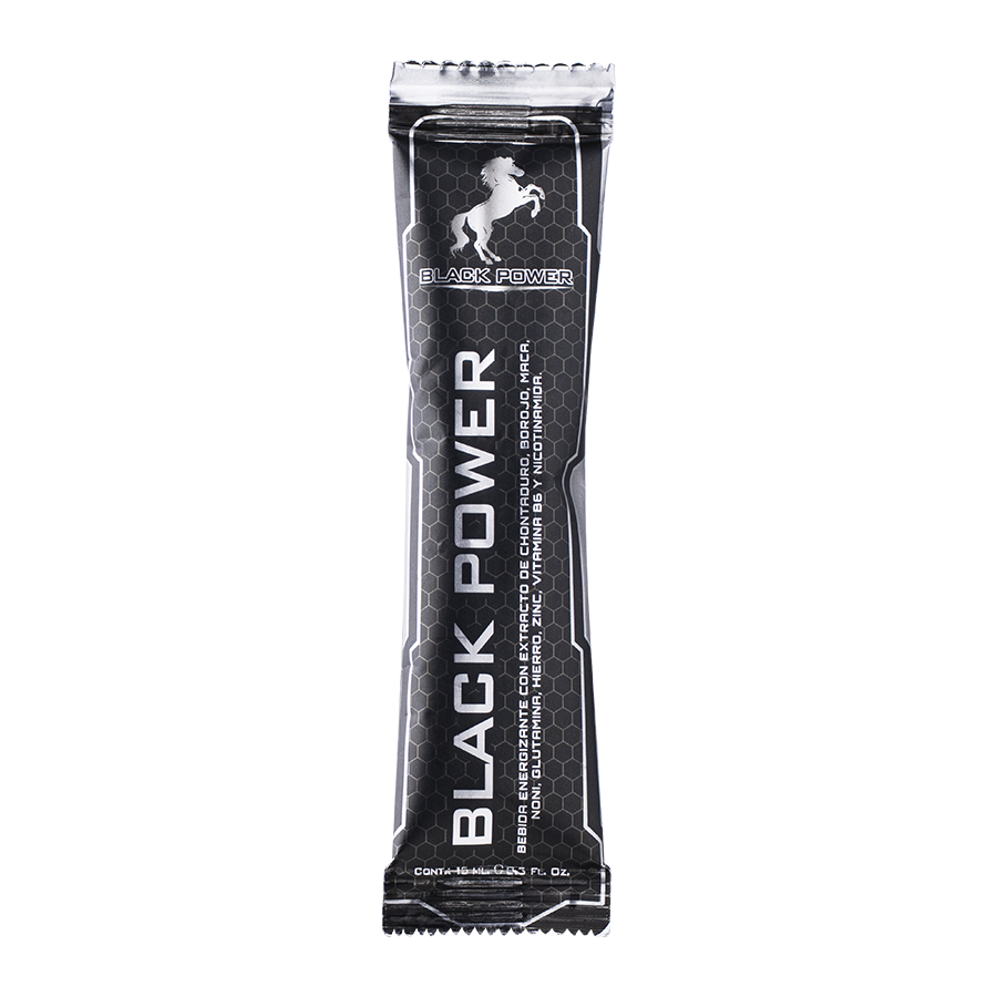Energizante Black Pw Sachet 15 ml caja x 25 UD
