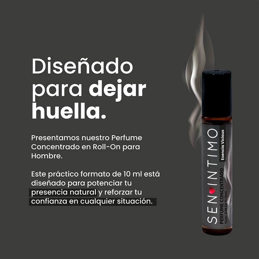 Pheromone Infused Parfum Vicious x 10 Ml Sen Intimo Usa