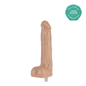 Dildo Paul Caramelo Compatible con ROBBOCOCK Machine