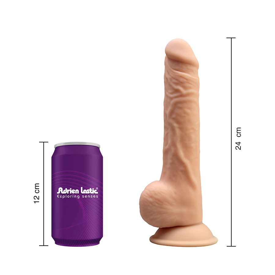 Dildo Realista Model 3 (9.5") Caramelo