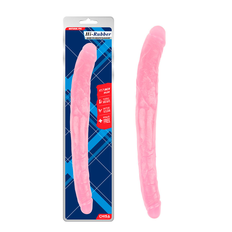 Dildo Doble Punta 17.8'' Pink