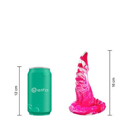 Dildo Pequeño Hada Fucsia Blanco