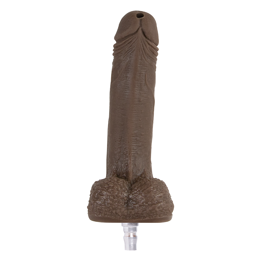 Dildo Uriel Chocolate compatible con ROBBOCOCK Machine