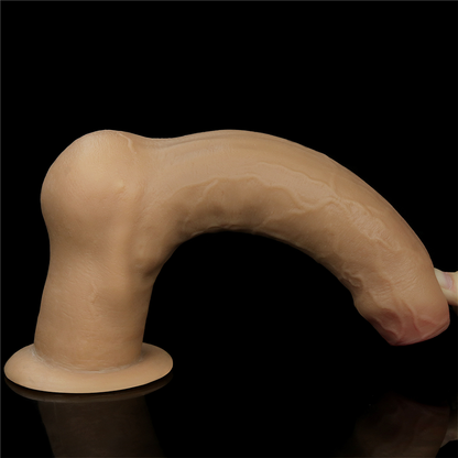 Dildo Realista 11'' Dual Layered Handle Cock