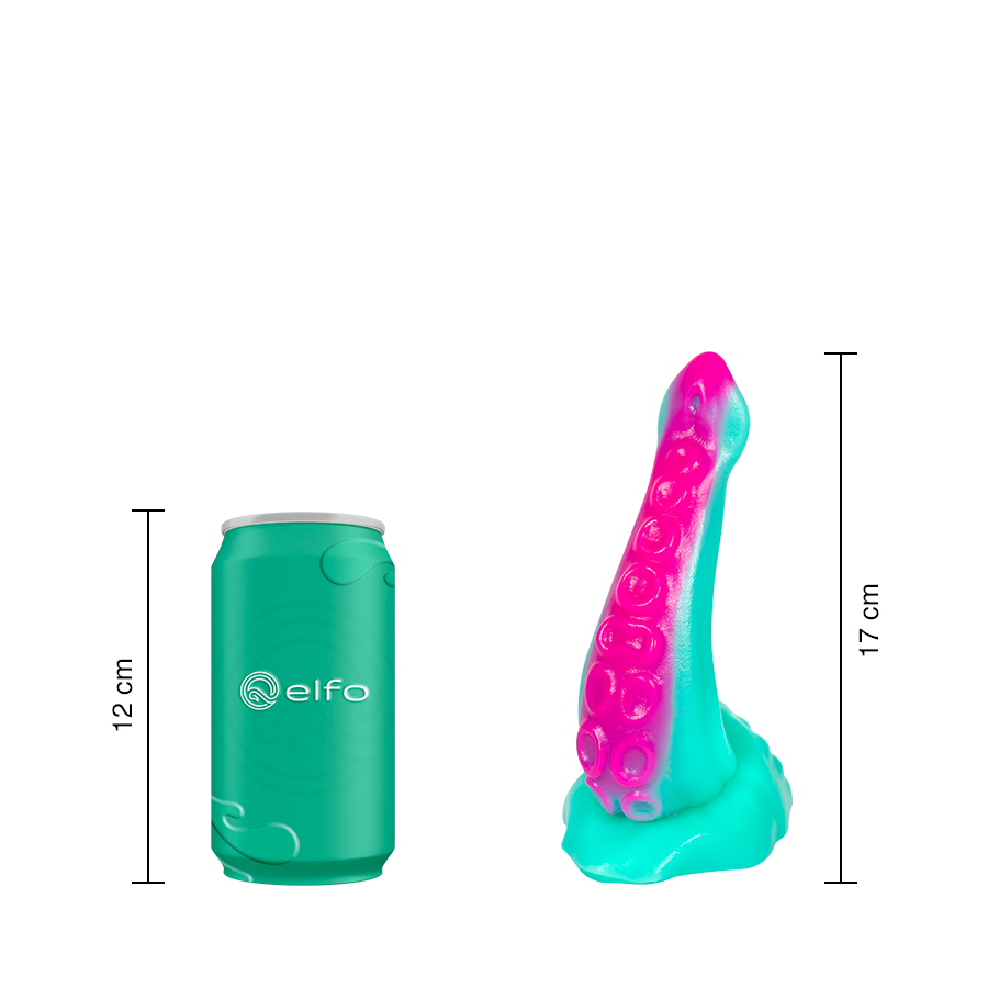 Dildo Pequeño Kraken Aqua