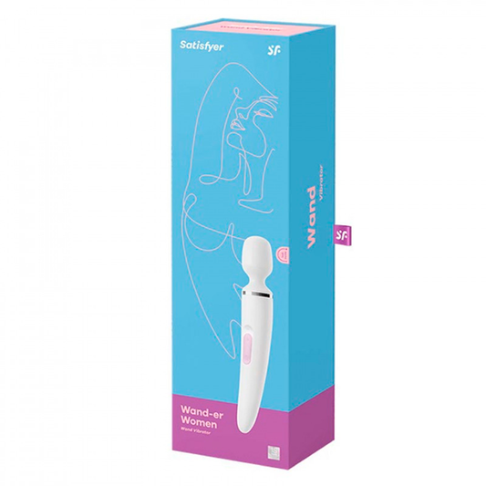 Vibrador Hitachi Satisfyer Wand-er Woman Blanco