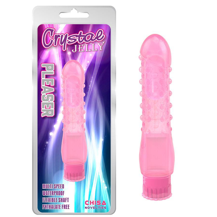 Vibrador Crystal Jelly Pleaser