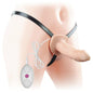 Vibrating Unisex Hollow Strap On