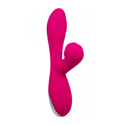 Vibrador Doble Estimulación Caribbean Shine Fucsia