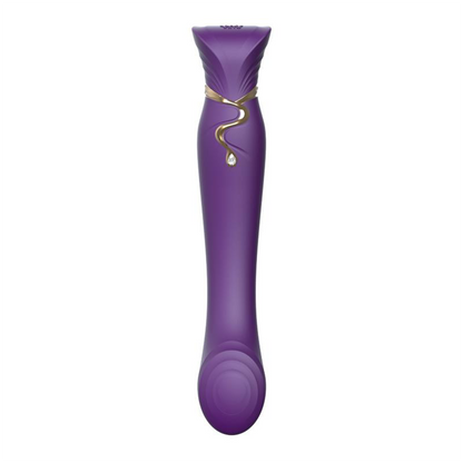 Set Vibrador de Lujo Queen Twilight Purple Controlado por APP Bluetooth by ZALO