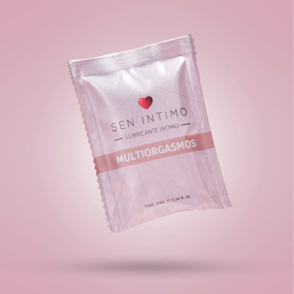Lubricante Íntimo Multiorgasmos Sachet x 7 ml by Sen Íntimo