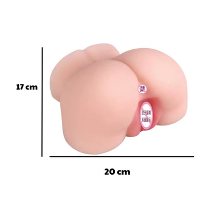 Masturbador Masculino Realista, Vagina y Ano, Incluye interacción de Sonido y vibración