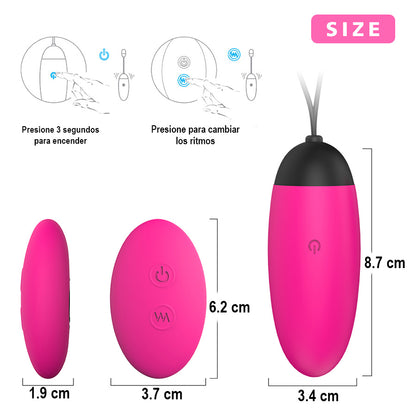 Vibrador a Control Remoto Ada