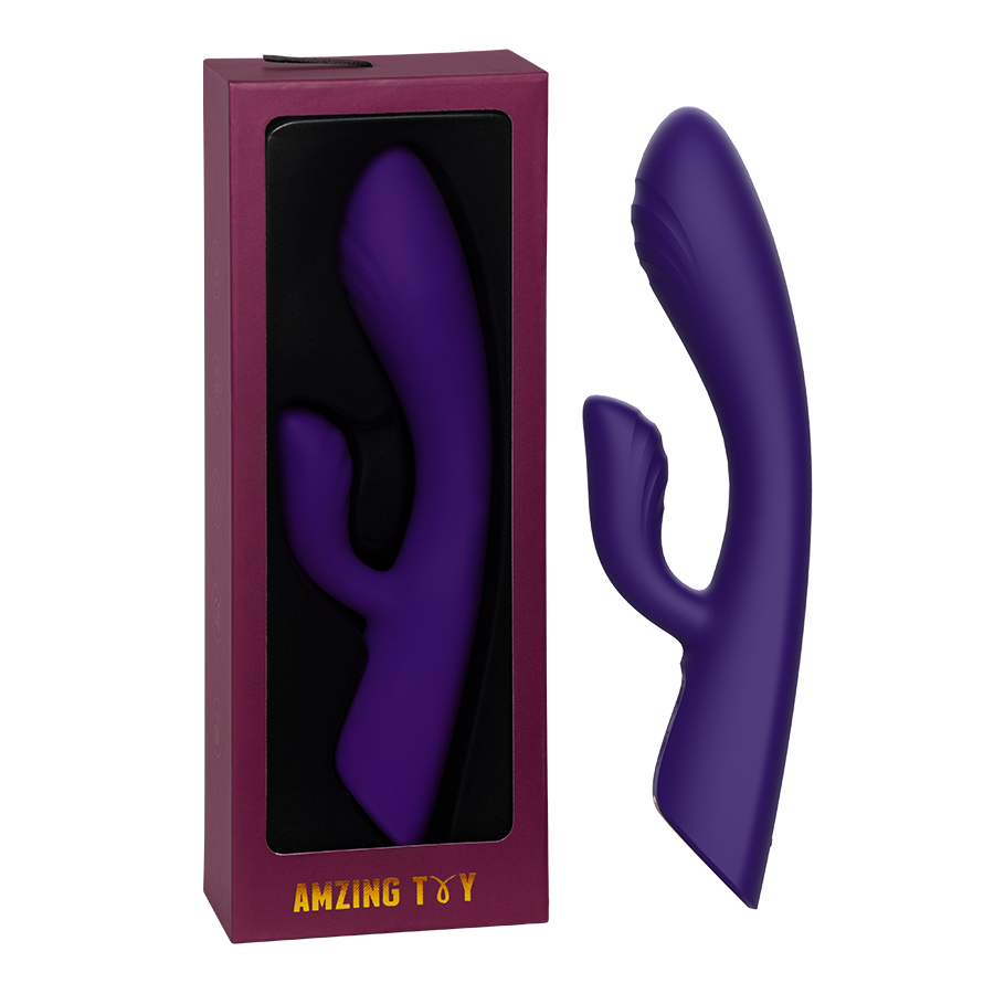 Vibrador de Doble Estimulación Alivior Purple by Amzing Toys