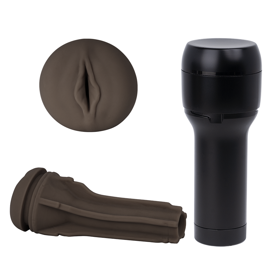 Masturbador Masculino Feel Stroker Dark Brown