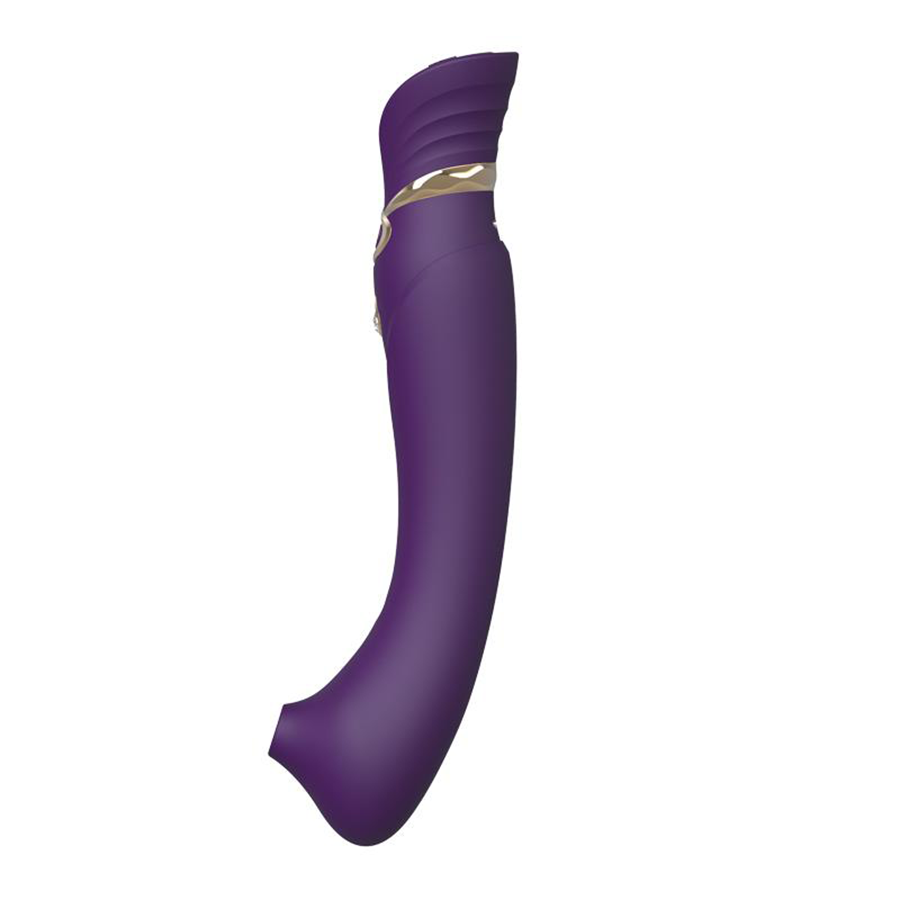 Set Vibrador de Lujo Queen Twilight Purple Controlado por APP Bluetooth by ZALO