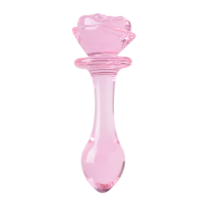 Dildo De Vidrio Rosa Pink