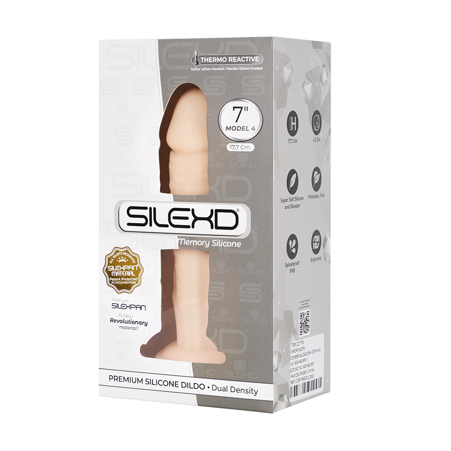 Dildo Model Slim 7'' Flesh