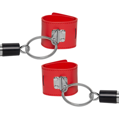Esposas para las manos con barra separadora y collar Slave