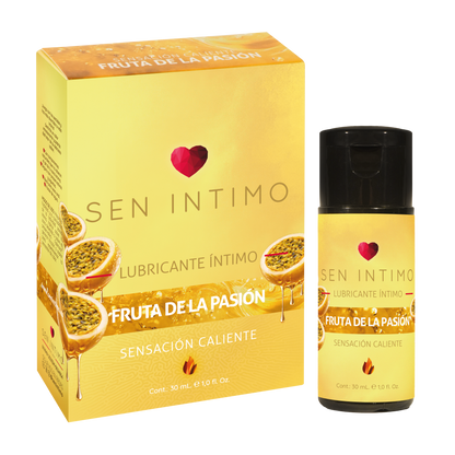 Lubricante Íntimo Caliente Passion Fruit X 30 mL Sen Intimo