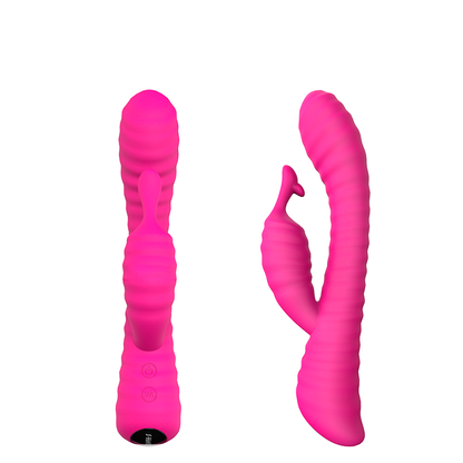 Vibrador Doble Estimulación Moonlight Pink