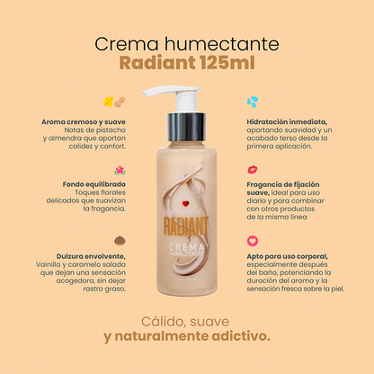 Crema Humectante con Phermonas Radiant X 125 mL Sen Intimo