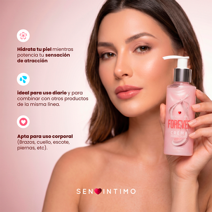Crema Humectante con Phermonas Forever X 125 mL Sen Intimo