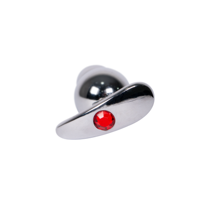 Plug Anal Double Egg Gema Roja