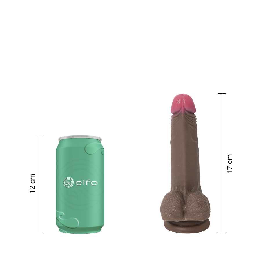 Dildo Uriel Chocolate