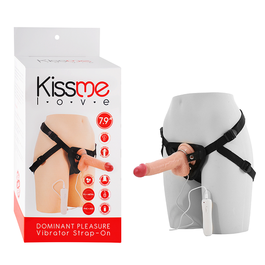 Dominant Pleasure Vibrator Strap - on