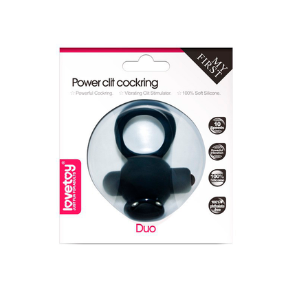 Anillo Power Clit Duo Silicone